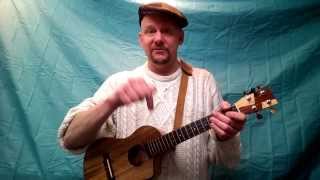 Tupelo Honey  Van Morrison ukulele tutorial by MUJ [upl. by Aible636]