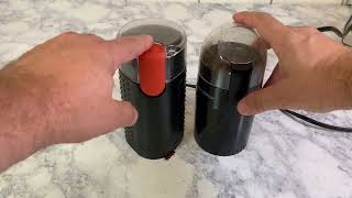 Bodum Coffee Grinder Vs Proctor Silex Grinder REVIEW [upl. by Necyrb]