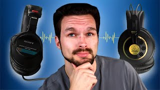 Sony MDR 7506 VS AKG K240 Headphones Test  Hearing The Differences [upl. by Moreta489]