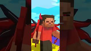 Destiny Run 2 With Steve  challenge animation minecraft reaction [upl. by Junieta690]