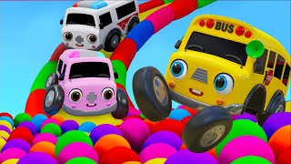 Playground Song  Color Balls amp Sing a Song  Nursery Rhymes amp Kids Songs  Baby Car Songs TV [upl. by Harmonie]