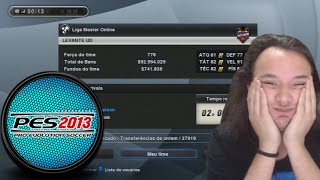 A Liga master online do PES 2013 NÃO ERA NADA DE MAIS [upl. by Nealson]