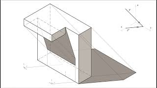 Sombra en axonometría – Tutorial 04 – Unidad 04 – FAPyD UNR  22 [upl. by Anneiv]