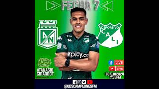 🎙️⚽Nacional Vs Deportivo Cali 🇳🇬🔊 [upl. by Gader]