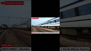 2090120902Mumbai  Gandhinagar Vanda Bharat Express [upl. by Uy]