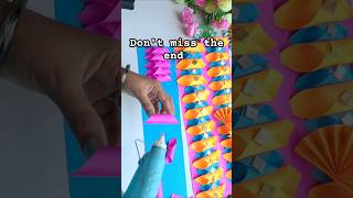 quotDIY Paper Candil  home decorating idea  shorts [upl. by Aramak257]