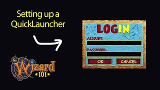 Load Wizard101 FASTER  Quicklauncher tutorial 2024 [upl. by Eirek]