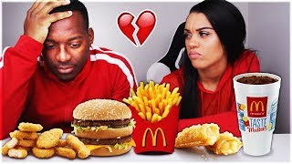 MCDONALDS MUKBANG  CONFRONTING MY HUSBAND ABOUT OTHER FEMALES [upl. by Llertnov713]