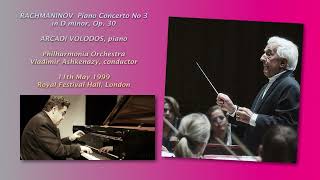 Arcadi Volodos 1999 London Rachmaninov Piano Concerto No 3 [upl. by Munroe]