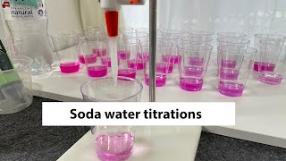 Titration end point using phenolphthalein indicator [upl. by Ahsilav]