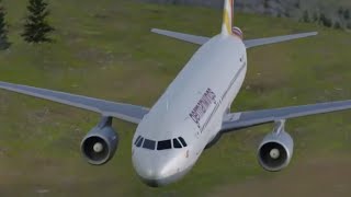 Germanwings Flight 9525  Crash Animation 3 [upl. by Yolane]