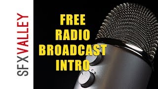 100 FREE RADIO BROADCAST MUSIC INTROOUTRO 4  by SfxValley [upl. by Allrud]