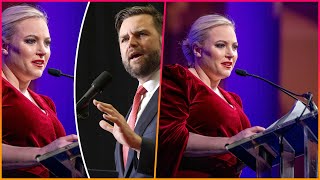 Meghan McCain says JD Vances comment about childless cat ladies angered even her most [upl. by Ahab]