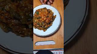 Brinjals bharta recipe cookinginthekitchen fypシ゚viral ytshorts trending food recipe cooking [upl. by Widera550]