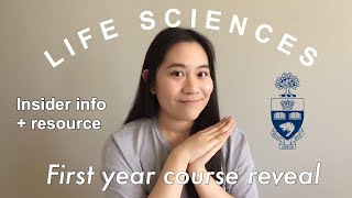 UofT 101 REVEALING courses I took in FIRST year Life Sciences TipsResource Breadth Requirement [upl. by Ellebasi372]