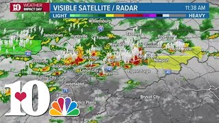 Noon weather 58 Severe weather hits East Tennessee [upl. by Dorahs]