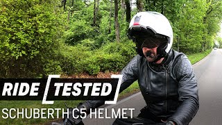 Schuberth C5 Helmet  Ride Tested [upl. by Verras]