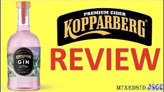 Kopparberg Gin Review [upl. by Hanzelin]