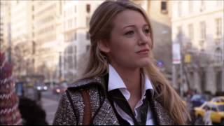 Gossip Girl 1x01 First Blair amp Serena faceoff on the Met Steps [upl. by Owades599]