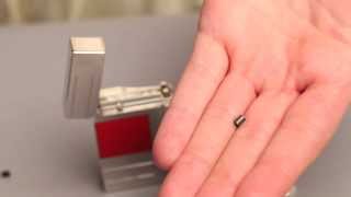 How to Change the Flint for an ST Dupont Ligne 2 Lighter [upl. by Eberhard]