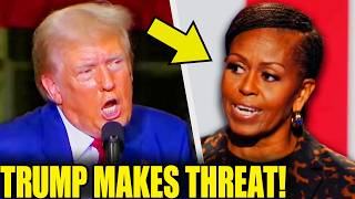 Trump THREATENS Michelle Obama In SHOCKING OUTBURST [upl. by Ueihttam168]