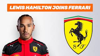 Lewis Hamilton Will Become A Ferrari Driver In 2025 [upl. by Eintihw]