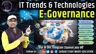 1 IT Trends E Governance Complete Tutorial  Types Advantages Limitations By Arvind [upl. by Machutte]