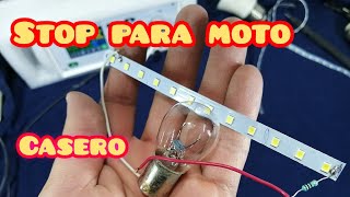 stop de led casero para moto [upl. by Demahom612]