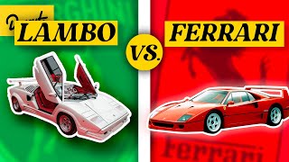 Ferrari Vs Lamborghini  The Rivalry EXPLAINED [upl. by Suchta]