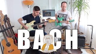 PRÁCTICA DE PÚA CON JS BACH EN GUITARRA  BWV 1002 [upl. by Kablesh]