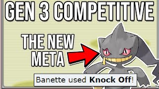 Banette Is DOMINATING Gen 3 Competitive Pokemon [upl. by Adamsun376]