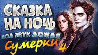 АУДИОКНИГА и Звук Дождя СУМЕРКИ  Прочтение перед сном для Успокоения ✦ 4 [upl. by Itraa241]