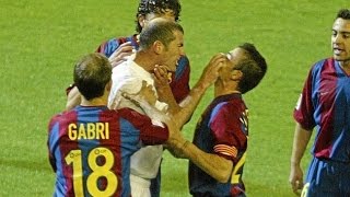 Zinedine Zidane vs Luis Enrique Fight HD [upl. by Nosmas]