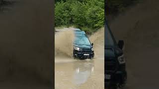 Driving through mud with our CLIFF 4x4 offroad 4x4camper [upl. by Anirrehs]