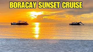 BORACAY SUNSET CRUISE  RED WHALE [upl. by Emelda]