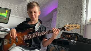 10yrs AronTheBassist  dvsn Ty Dolla ign Mac Miller  I Believed It bass cover [upl. by Ellison]