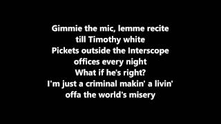 Eminem  Bitch Please II Lyrics HD feat Dr Dre Snoop Dogg Xzibit  Nate Dogg [upl. by Htebasile463]