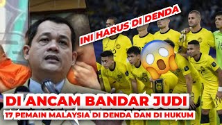 Skandal Suap Sepak Bola Malaysia 17 Pemain Didenda  Zona Bola [upl. by Andert]