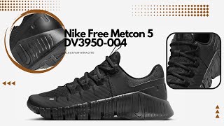 W Nike Free Metcon 5 BlackAnthracite DV3950004 [upl. by Caye642]