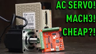 How To Setup AC Servos with Mach3 USB RNR Board [upl. by Hilar]