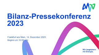 MVV  Bilanzpressekonferenz 2023 [upl. by Lundquist574]