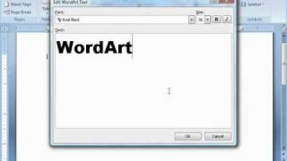 Word 2010 Tutorial Inserting WordArt2007 Microsoft Training Lesson 133 [upl. by Ester497]