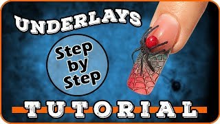 schnelle Nailart mit Underlays  Quick Designs 5 [upl. by Ydur]