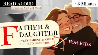 READ ALOUD  Short Bedtime Stories For Kids  Moral Stories For Kids in English  Father amp Daughter [upl. by Soirtimid]