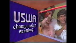 USWA TV 9261992 Rock amp Roll Express vs The Blackharts Plus Mr HughesJeff Gaylord Brickhouse [upl. by Alika702]