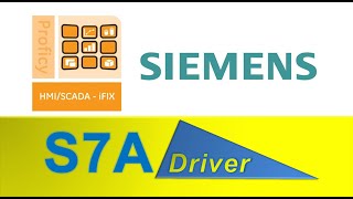 S7A OPC Ifix to Siemens S7 Part 1 [upl. by Enerod251]