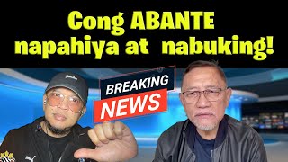 Cong ABANTE napahiya at nabuking [upl. by Inglebert]