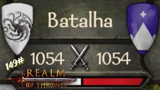 149 BATTLE VS LANNISTER ARMYS MOUNTampBLADE 2 REALM OF THRONE PT BR GAME PLAY [upl. by Lletnom757]