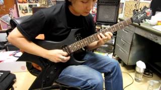 Bc Rich Warlock Platinum Pro Series Guitar Demo By Chatreeo [upl. by Meedan]