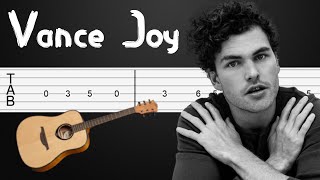 Georgia  Vance Joy Guitar Tutorial Guitar Tabs Guitar Lesson [upl. by Llertac891]